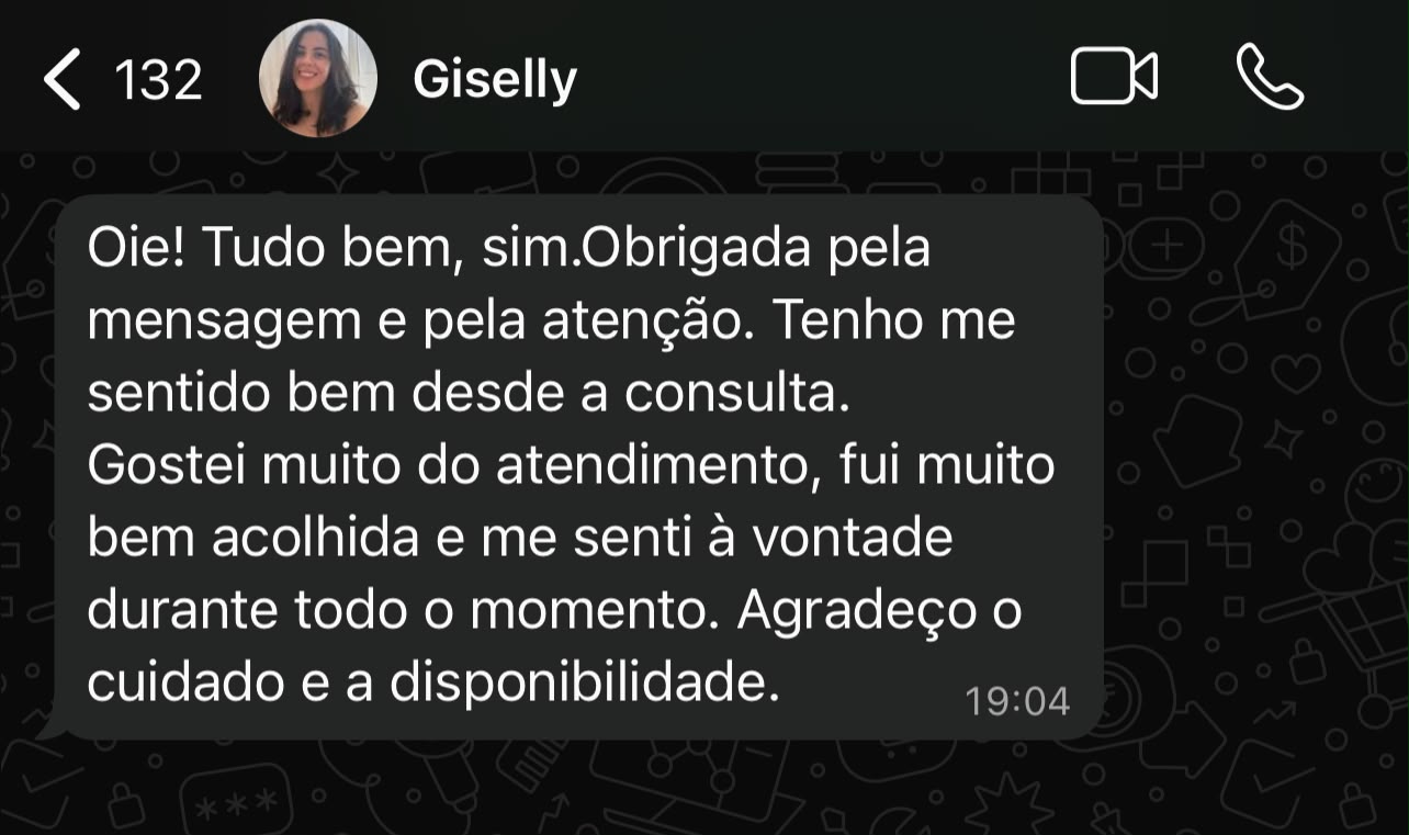 Depoimento de Giselly